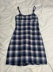 Plaid Mini Dress