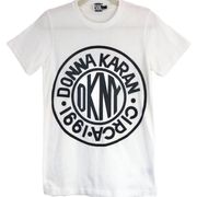 DKNY New  Opening Ceremony 90s Reissue Graphic Tee Iconic Logo White Black