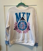 MTV Vintage White Crewneck