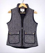 Cambridge Dry Goods Herringbone Pattern Vest Size Small ~