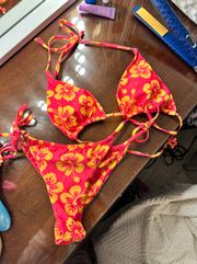 Hawaiian Print Bikini