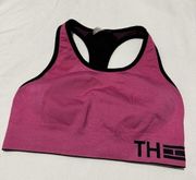 Tommy Hilfiger Reversible Sports Bra Sz Extra Small XS Pink / Black