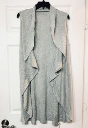 Nordstrom sleeveless long cardigan