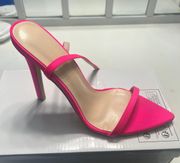 Hot Pink High Heels