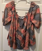 Steve Madden Off The Shoulder Beautiful Blouse Size L