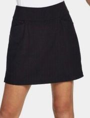 Lady Hagen Solid Core 17'' Golf Skirt Skort Black