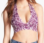 Intimately Free People Lace Halter Bralette - XS