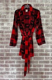 EEUC Victoria’s Secret PINK plush robe—XS/S