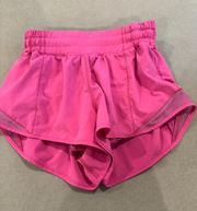 Lulu Lemon Sonic Pink 2.5 Shorty Hots 4