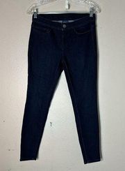 J Jill Denim 5-Pocket Leggings Jeggings Skinny Ankle Jeans Size 4 Petite