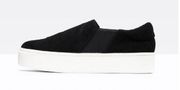 Suede Slip Ons