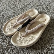 Allbirds Sugar Zeffer Flip Flops in Lux Beige W9 M7