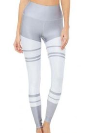 Alo Yoga  Airlift High Waist Leggings Marathon Silver Alloy