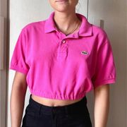 Reworked Polo  - Hot Pink