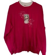 Decorated Originals Vintage Snowman Graphic Crewneck