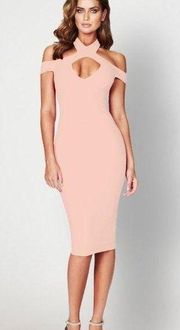 Nookie Blush Hollywood Midi Dress