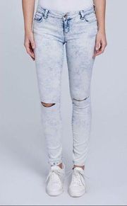 NWT Seven7 JUNIORS' LONDON SUPER STRAIGHT SKINNY JEAN