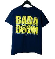 2016 WWE Bada Boom Realest Guys In The Room T Shirt Blue Medium M Graphic Tee