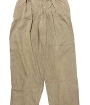 Liz wear vintage plaid tapered pants size 14