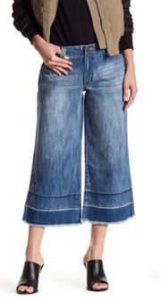 Dance & Marvel Cropped High Waist Stove-Pipe Jeans