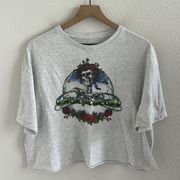 Junk Food Clothing Los Angeles Grateful Dead Cropped Band Tee Large