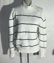 WHBM Striped Sweater - Size XL