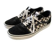 Vans  Old Skool Black White checkered sneakers Shoes men 8 or women 9.5