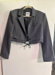 Cropped Blazer