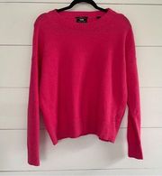 Maison Scotch & Soda Pink Barbie Alpaca Blend Sweater Barbiecore