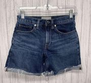 Womens Size 24 Everlane Cut Off Jean Shorts EUC