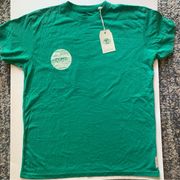 Irish Words T-Shirt from the Green Island Sustainable Apparel Co. Size Small NWT