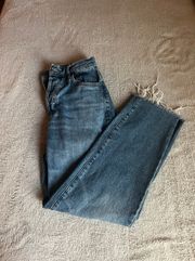 High Rise Straight leg Jeans