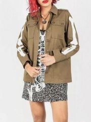 Iron fist bones  military Jacket size M