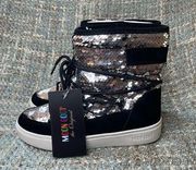 Moon Boot  MID DISCO Original® Woman’s in Black/Silver