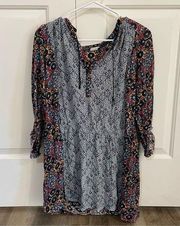 Anthropologie Akemi & Kin Humboldt Patterned Tunic Size M