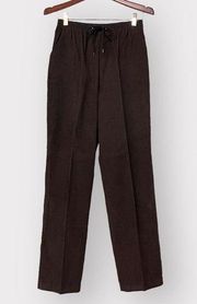 NEW Womens VINTAGE Corduroy Pants sz M High Waist Single Stitch Retro Trouser