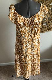 Midi Dress Size 1X Plus