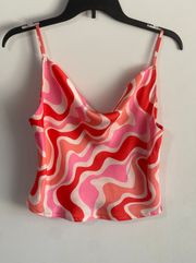 Boutique Satin Tank Top