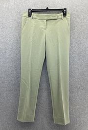 The Limited Women's Pants Scandal Collections Handler Pant Size 0 Solid Mint