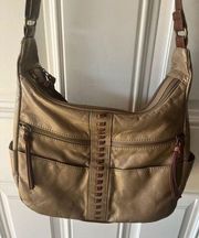 Bueno shoulder bag neutral women’s purse zip closure