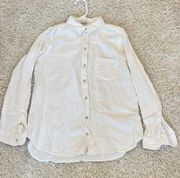 Button Up Linen Top