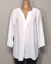 Bobeau white blouse. NWOT