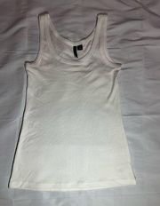 Women's Tank Top, Size Small. White