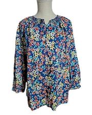 St.John's Bay Floral Blouse Women's