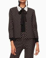 Kate Spade Blazer Diamond Jacquard Textured Jacket, Size 16 New w/Tag $348