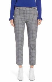 🆕 Halogen Grey Plaid Slim Fit Ankle Pants