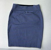 BDG urban outfitters stretchy pencil skirt stripes s