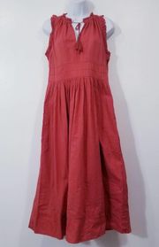 Ulla Johnson Tassels  Midi Dress with Pockets