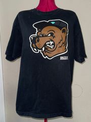 Diamond Supply Co Grizzly Size Large Black T-Shirt Grizzly Bear