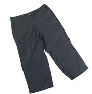 L.L Bean Comfort Capri Cropped Trail Pants Black Womens Size 10 New